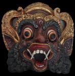 Balinees leeuwenmasker houtsnijwerk, Antiek en Kunst, Ophalen of Verzenden