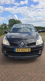 Nette Renault Clio 1.2 16V 55KW 3-DRS 2008 Zwart, Voorwielaandrijving, 74 pk, 4 cilinders, Airbags