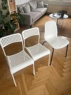 Ikea chairs, Huis en Inrichting, Stoelen, Ophalen of Verzenden, Zo goed als nieuw, Wit, Twee