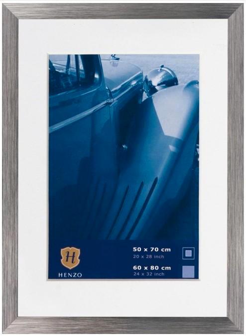 Lijst 60 x 80 cm met passe partout - donkergrijs, Huis en Inrichting, Woonaccessoires | Lijsten, Zo goed als nieuw, 75 cm of meer