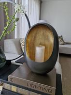 Zing & gold standing egg small Ko Jager, Huis en Inrichting, Overige materialen, Ophalen of Verzenden, Zo goed als nieuw, Kandelaar