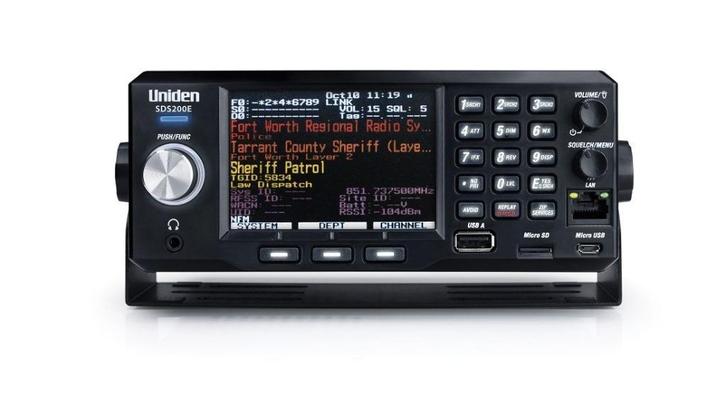 Uniden SDS200E DMR + NXDN + ProVoice+dPMR, Telecommunicatie, Scanners, Nieuw, 500 kanalen of meer, Ophalen of Verzenden