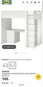 Ikea Hoogslaper - MOET WEG!!, Huis en Inrichting, Slaapkamer | Stapelbedden en Hoogslapers, Ophalen, Eenpersoons, Zo goed als nieuw
