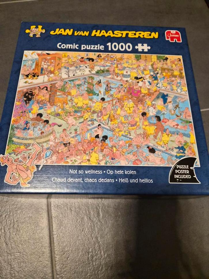 Jan van Haasteren - Op Hete Kolen - 1000 Stukjes, Hobby en Vrije tijd, Denksport en Puzzels, Ophalen of Verzenden