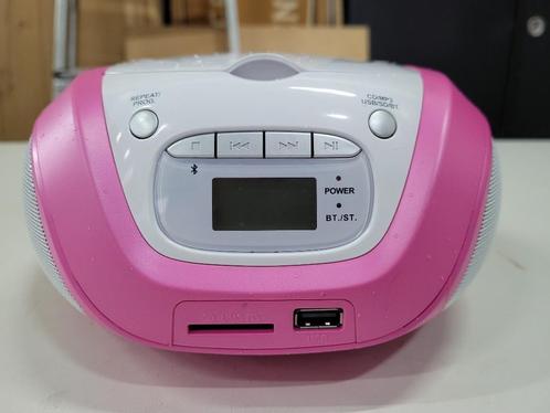 zgan draagbare cd radio + usb + bluetooth sd card, Audio, Tv en Foto, Cd-spelers, Zo goed als nieuw, Overige merken, Draagbaar
