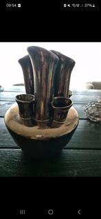 Tulpenvaas, Ophalen of Verzenden, Rond, Metaal