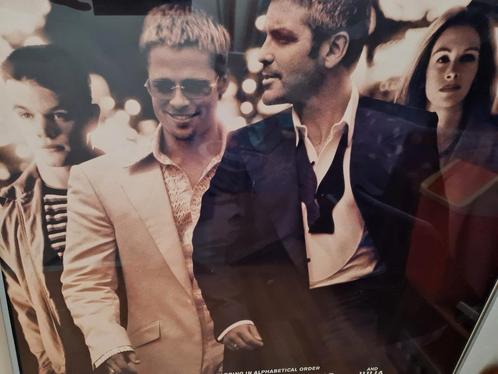 Filmposter Ocean's Eleven origineel Warner Brothers mooi, Verzamelen, Posters, Gebruikt, Film en Tv, Deurposter of groter, Rechthoekig Staand