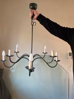 Vintage Kroonluchter met 8 armen, Ophalen, Gebruikt, Metaal