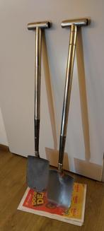 2 maal steekspade, Ophalen, Gebruikt, Spade