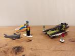 Lego City watersport - Raceboot 60114 + Jetski 60011, Ophalen of Verzenden, Gebruikt, Complete set, Lego