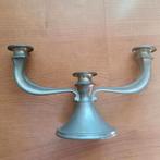 Stylish art deco Zeister Pewter Candelabra Kandelaar +-1925, Ophalen of Verzenden, Overige materialen