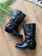 Rancho bikerboots 38 western boots bohemian laarzen, Hoge laarzen, -, Zwart, -