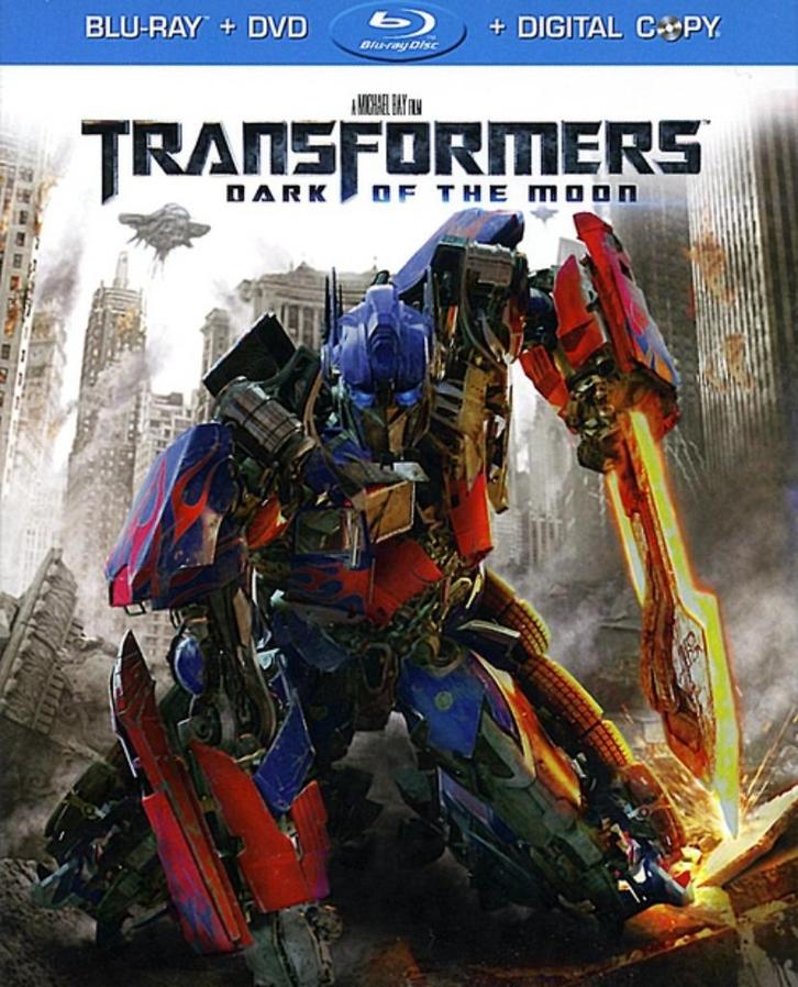 Transformers - Dark of the Moon (Blu-ray, DVD, Digital Copy), Cd's en Dvd's, Blu-ray, Zo goed als nieuw, Science Fiction en Fantasy