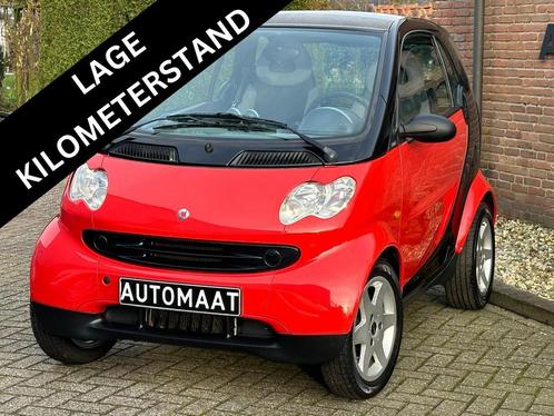 Smart Smart 0.7 City Coupe 45KW 2004 Zwart 120 DKM automaat✅, Auto's, Smart, Bedrijf, Overige modellen, ABS, Airbags, Android Auto