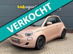 Fiat 500 Icon 42 kWh *schuifdak *carplay *keyless *17 inch, Stof, Gebruikt, Overige kleuren, 4 stoelen