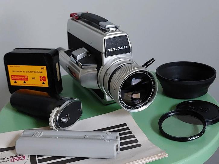 Elmo 104 Analoge Filmcamera (Super8), Audio, Tv en Foto, Fotocamera's Analoog, Gebruikt, Compact, Ophalen of Verzenden