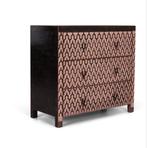Zaza Commode/Ladekast met 3 lades, Nieuw, Eclectisch bohemisch oosters, Met lade(s), 25 tot 50 cm