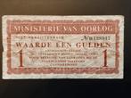 Ministerie van Oorlog 1 gulden 1954 fraai biljet, Postzegels en Munten, Bankbiljetten | Nederland, Ophalen of Verzenden