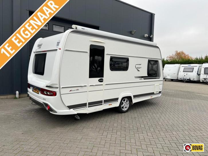 Fendt Bianco Selection 435 SF mover,thule, Caravans en Kamperen, Caravans, Bedrijf, tot en met 4, Treinzit, Fendt, Frans bed, Overige typen