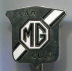 MG wit email op zilverkleurig auto speldje ( C_019 ), Verzamelen, Speldjes, Pins en Buttons, Verzenden, Zo goed als nieuw, Transport