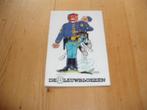 De blauwbloezen strip sticker stickervelletje soldaten, Verzamelen, Ophalen of Verzenden, Zo goed als nieuw, Strip of Tekenfilm