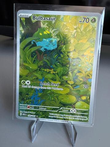 Bulbasaur 166/165 - Pokemon 151 - in top conditie beschikbaar voor biedingen