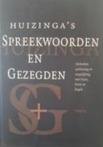 Huizinga's Spreekwoorden en Gezegden, Overige uitgevers, Ophalen of Verzenden, Huizinga, Zo goed als nieuw