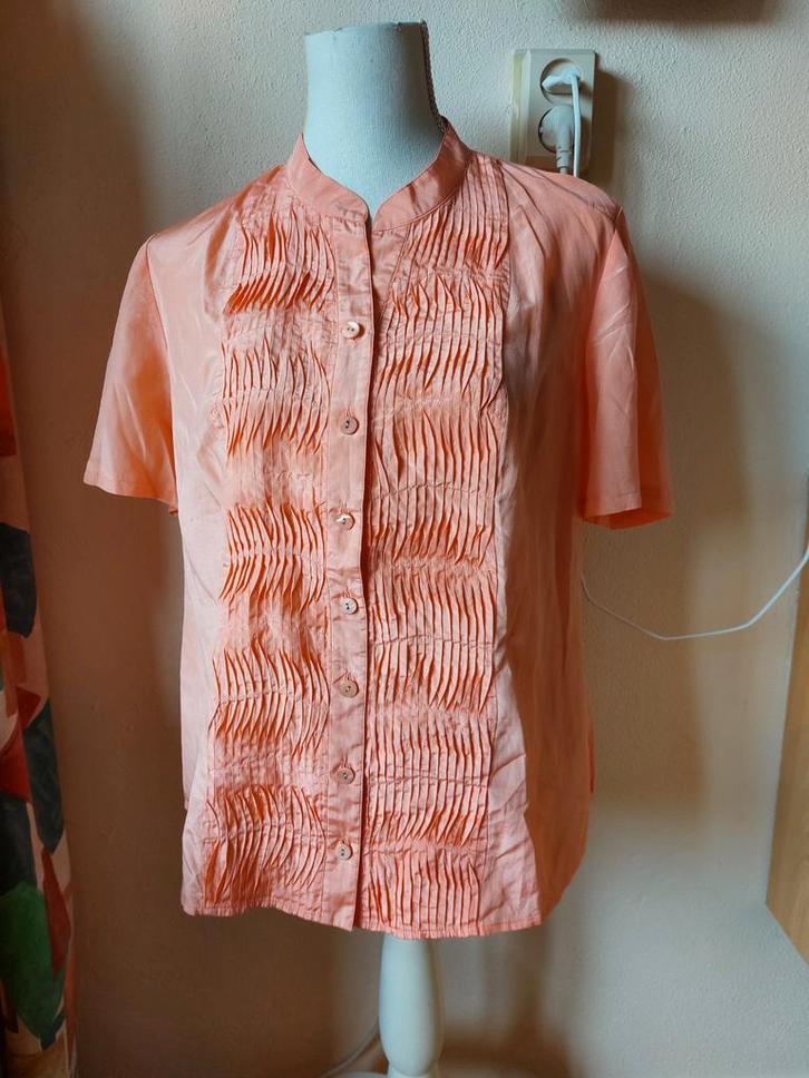 Prachtige nieuwe blouse van EDGAR VOS mt 40/42, Kleding | Dames, Blouses en Tunieken, Zo goed als nieuw, Roze, Ophalen of Verzenden