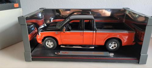 Maisto Ford F350 Harley Davidson, Hobby en Vrije tijd, Modelauto's | 1:18, Zo goed als nieuw, Auto, Maisto, Ophalen of Verzenden