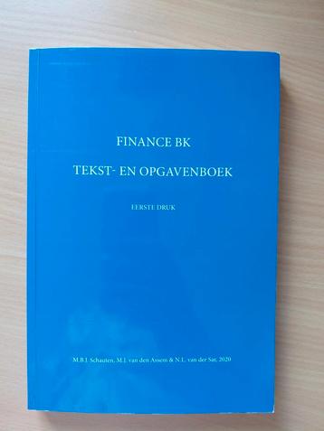 Finance BK beschikbaar voor biedingen