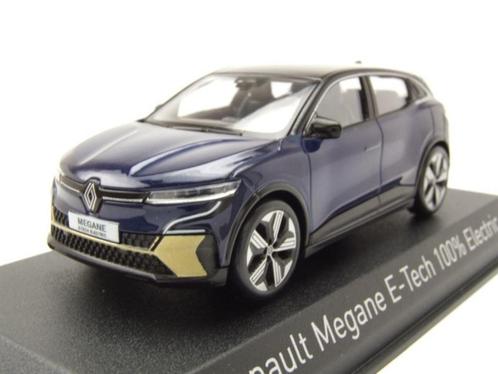 Renault Megane 2022 Blauw Schaal 1:43 Norev Ref. 517922, Hobby en Vrije tijd, Modelauto's | 1:43, Nieuw, Auto, Norev, Ophalen of Verzenden