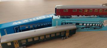 Märklin SBB/CFF 1 st klas+rest rtg artnr 4066+4068 in ovp beschikbaar voor biedingen
