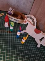 Peg dolls sinterklaas met paard en boot pietjes, Diversen, Sinterklaas, Ophalen of Verzenden