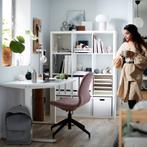 Ikea Witte open vakken wand kast met 12 vakken kallax flysta, Huis en Inrichting, Ophalen, Met plank(en), Kunststof, 100 tot 150 cm