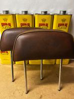 Hoofdsteun Volvo 140/164 (donkerbruin leer), Ophalen of Verzenden