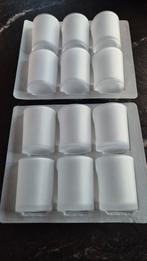 12x Philips waxinelichthouders - Nieuw!, Overige materialen, Wit, Nieuw, Ophalen of Verzenden