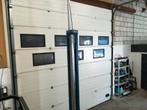 Garagedeur compleet elektrisch afmetingen 4 bij 4, Doe-het-zelf en Verbouw, Platen en Panelen, Ophalen of Verzenden
