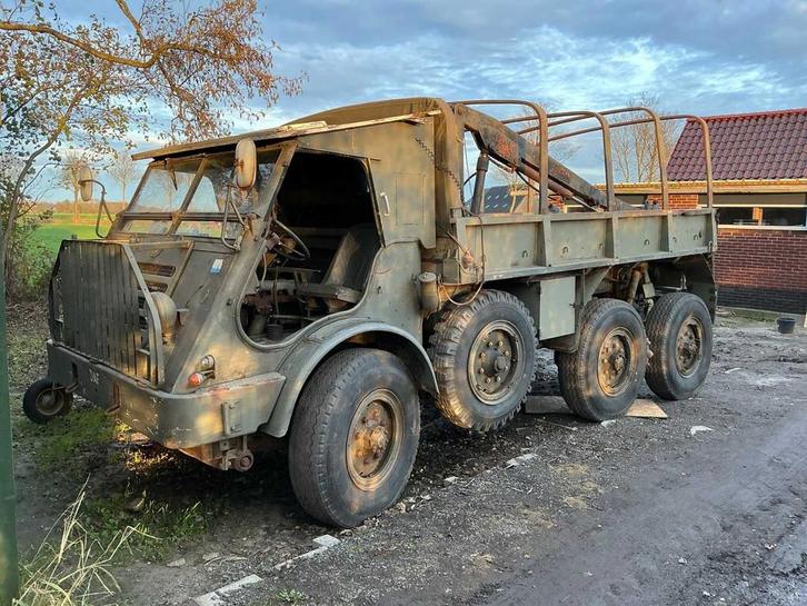 Daf Ya 328 Oldtimer 6x6 aangedreven wegenbelasting en apk vr, Auto's, Oldtimers, Bedrijf, Daf, Overige brandstoffen, Overige carrosserieën