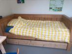 Stoer steigerhout bed in prima staat, Kinderen en Baby's, Kinderkamer | Bedden, Ophalen, 85 tot 100 cm, Zo goed als nieuw, Lattenbodem