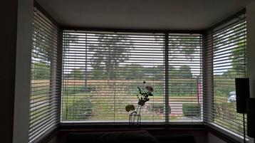 3 aluminium jaloeziën, taupe, voor erker (ook los te koop) beschikbaar voor biedingen