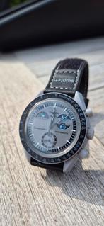 1:1 Swatch Omega Mission to the Moon, Ophalen of Verzenden, Zo goed als nieuw