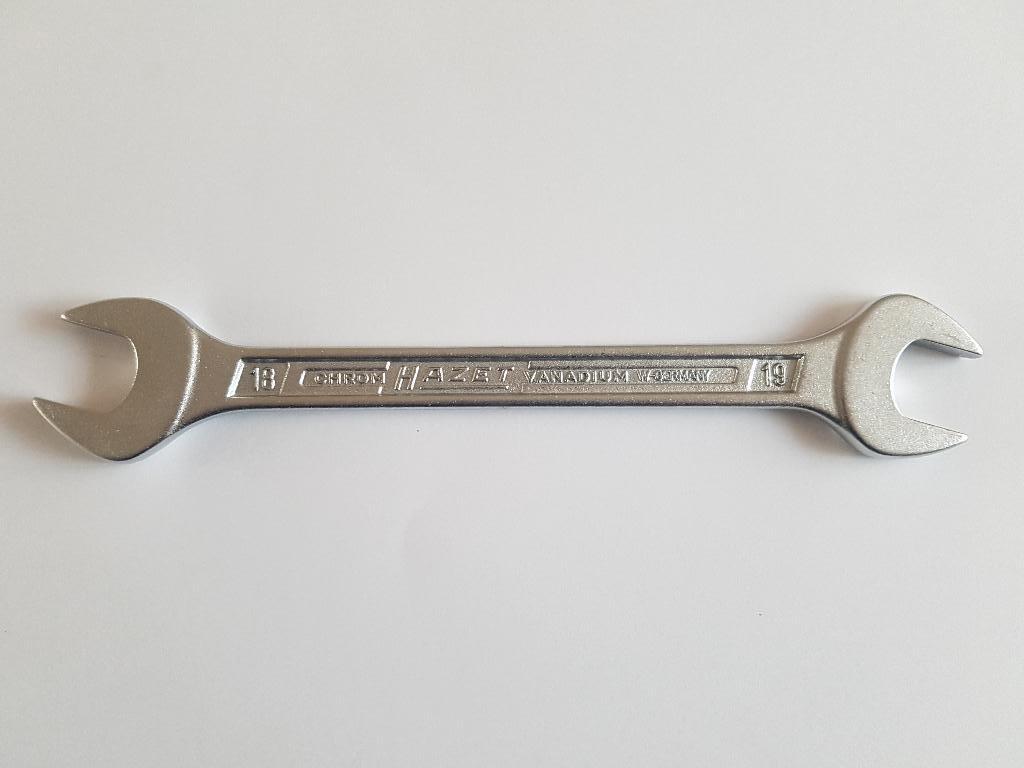 HAZET 450N steeksleutel  18 x 19, Ophalen of Verzenden