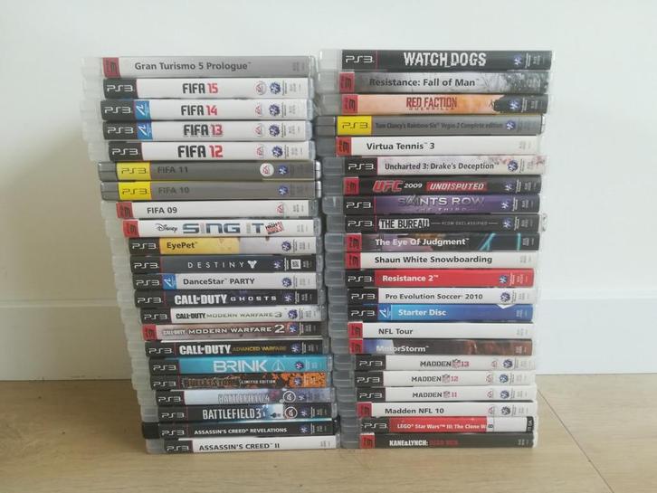 44 PS3 Games. Weg = weg!, Spelcomputers en Games, Games | Sony PlayStation 3, Gebruikt, Avontuur en Actie, Ophalen of Verzenden