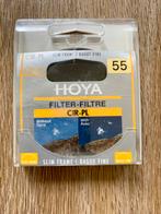 Hoya circulaire polarisatiefilter 55mm, Polarisatiefilter, Zo goed als nieuw, 50 tot 60 mm, Ophalen