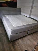 2 á 4 persoons Boxspring bed Grijs, Huis en Inrichting, Ophalen, 90 cm, Eenpersoons, 200 cm