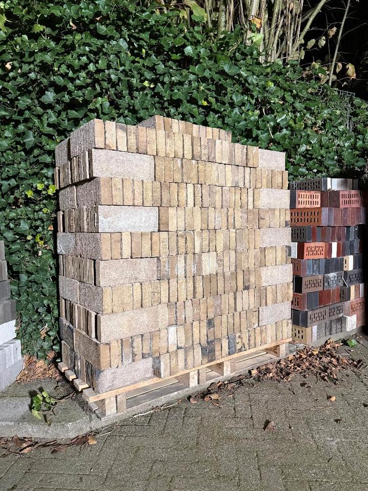 Wienerberg Wassertrich gevelstenen 520 stuks, Doe-het-zelf en Verbouw, Metselstenen, Nieuw, Bakstenen, Ophalen