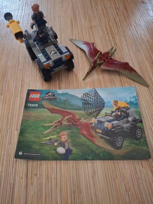 Lego 75926 Pteranodon Chase Jurrasic World set goede staat, Kinderen en Baby's, Speelgoed | Duplo en Lego, Zo goed als nieuw, Lego