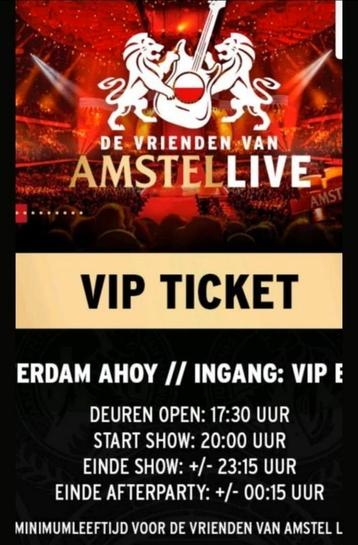  Vrienden van Amstel Live - Tickets Te Koop 2026 !  beschikbaar voor biedingen