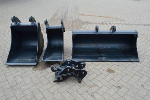 Set Graaf/Grondbakken CW-10 Hydr. snelwissel CW-10, Zakelijke goederen, Machines en Bouw | Onderdelen
