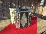 Weltmeister Accordeon - 80 Bassen, 2-korig, Ophalen, Gebruikt, 80-bas, Met koffer